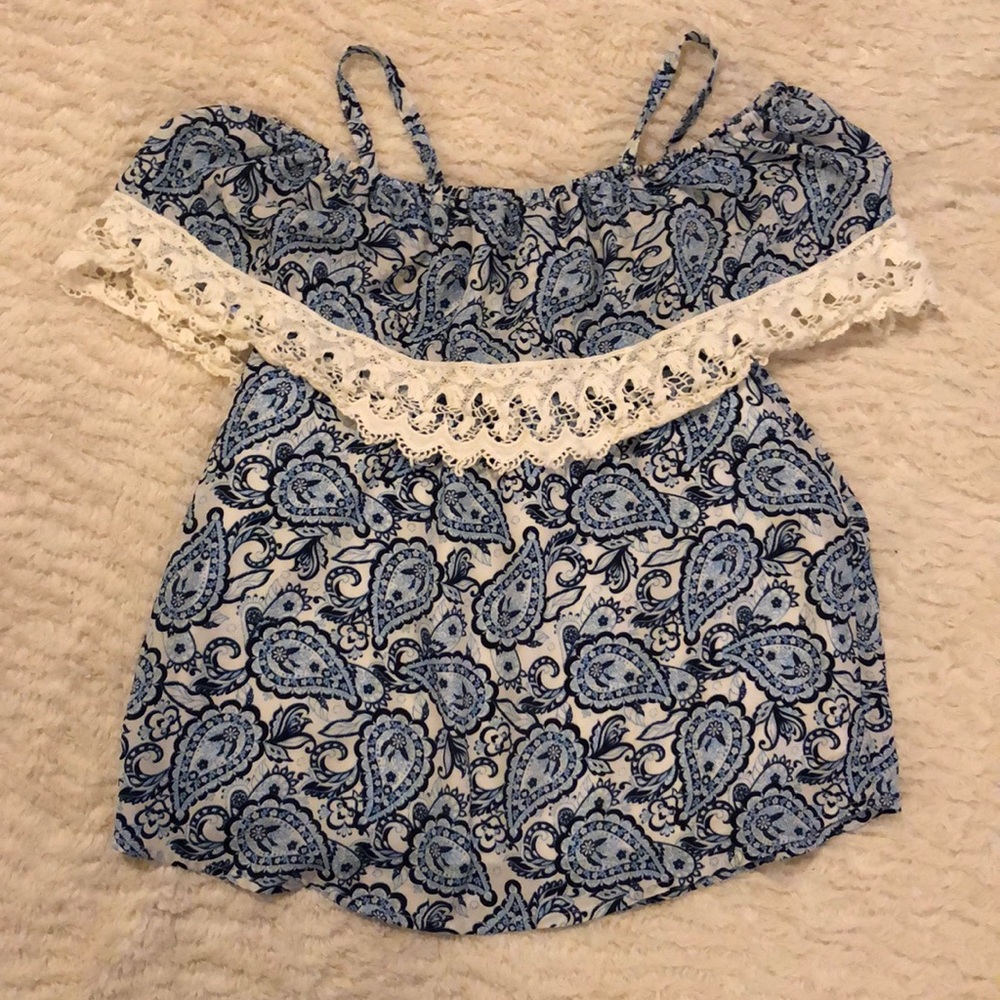 Off the shoulder blouse